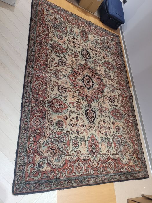 Ковёр палас килим шерсть ,тканый ,мягкий этно винтаж  2х3 м бу 777 грн