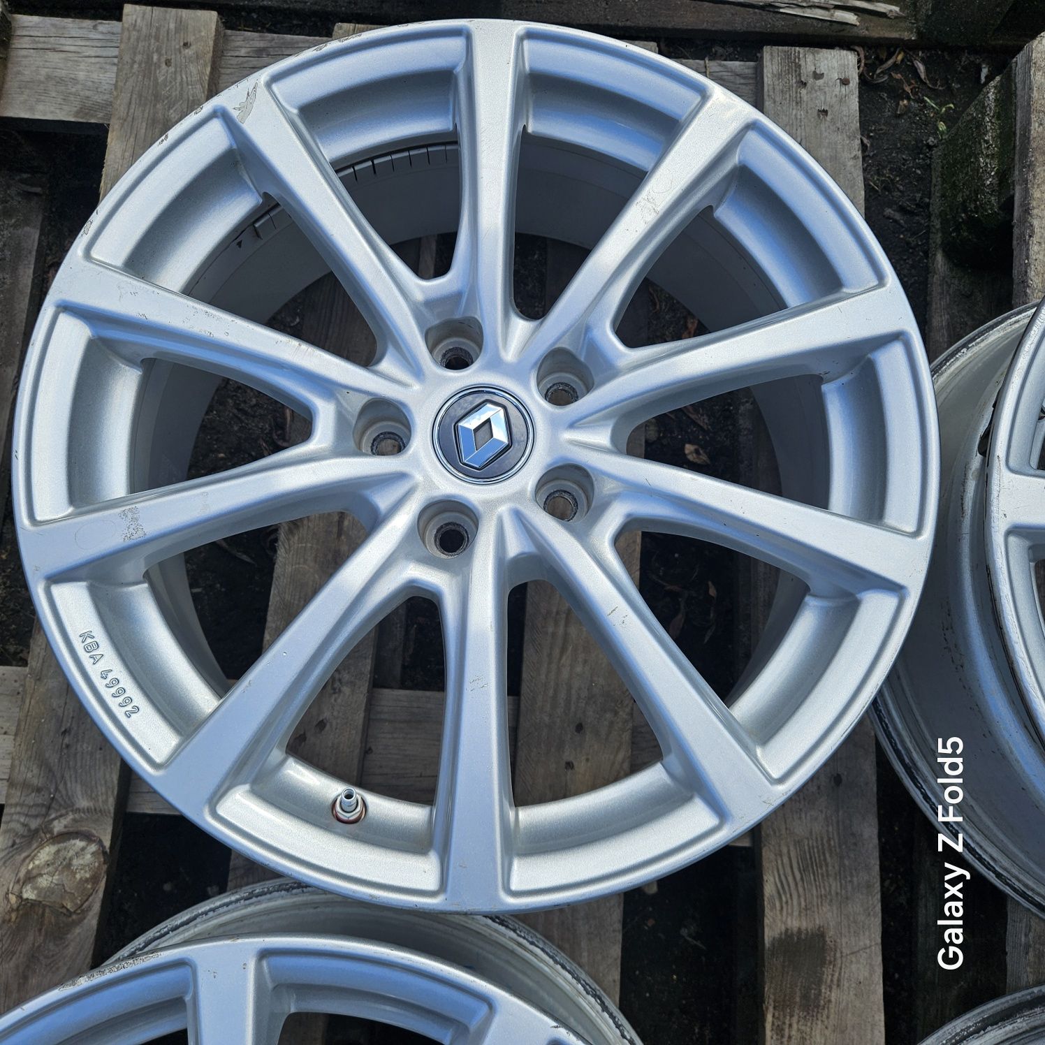 Alufelgi 18 Renault Megane Scenic Fluence Laguna 5x114,3 TPMS ET46