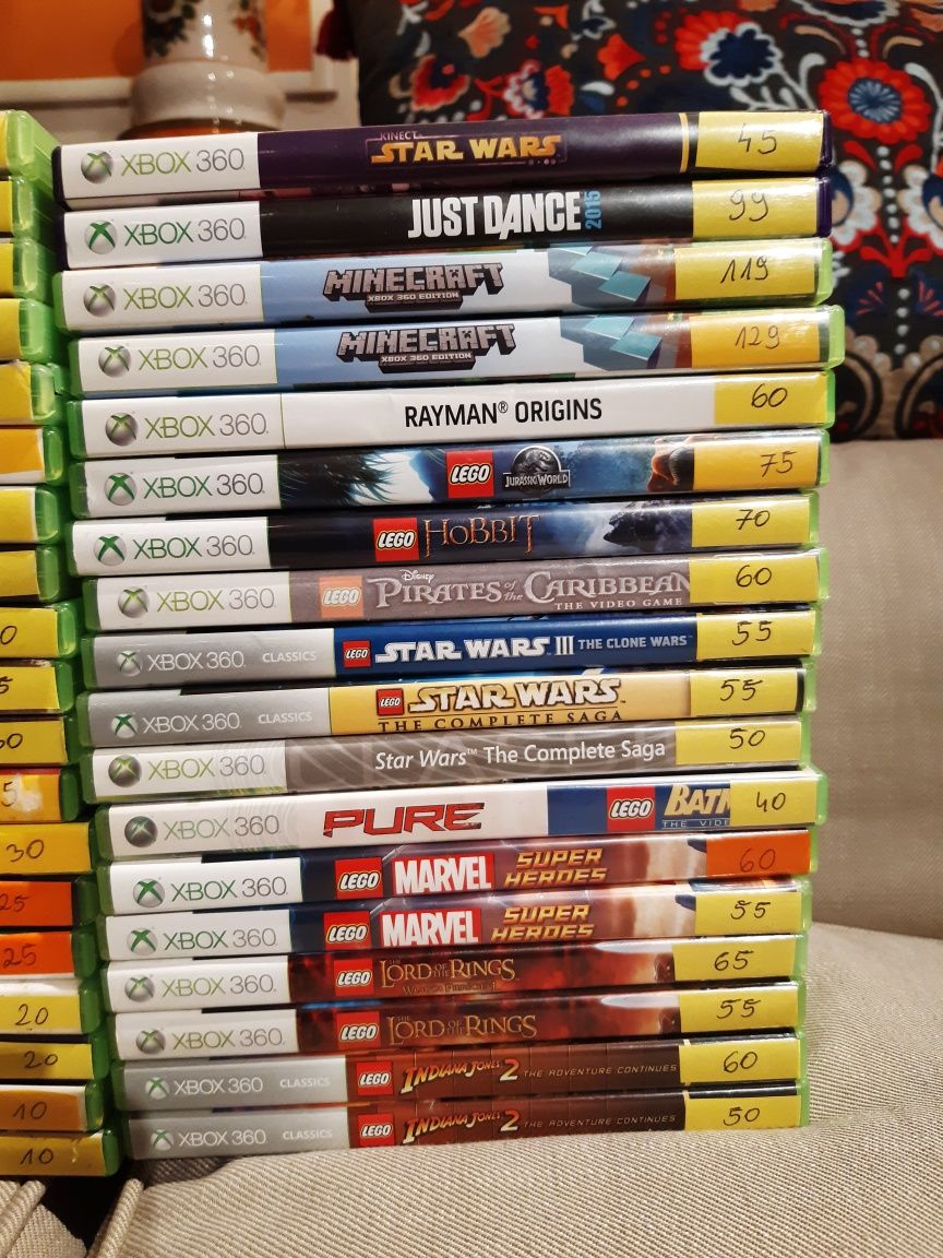 Gry xbox 360 (opis) Lego GTA Minecraft Need for speed Rayman Fifa Forz