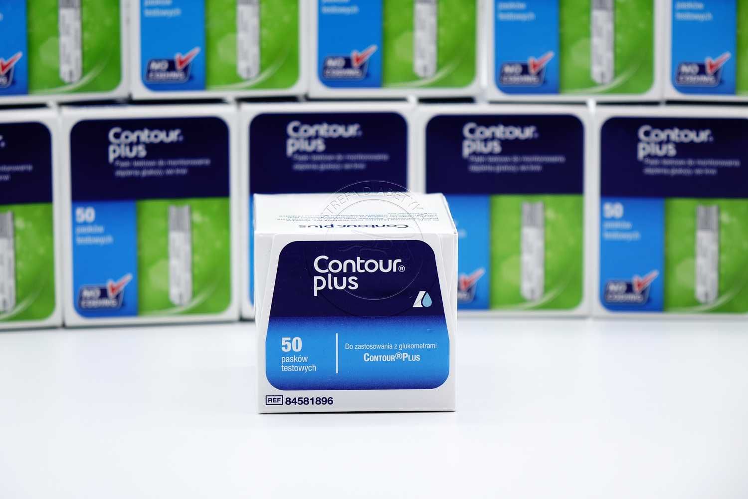 20 x Paski do glukometru – CONTOUR PLUS + GRATIS