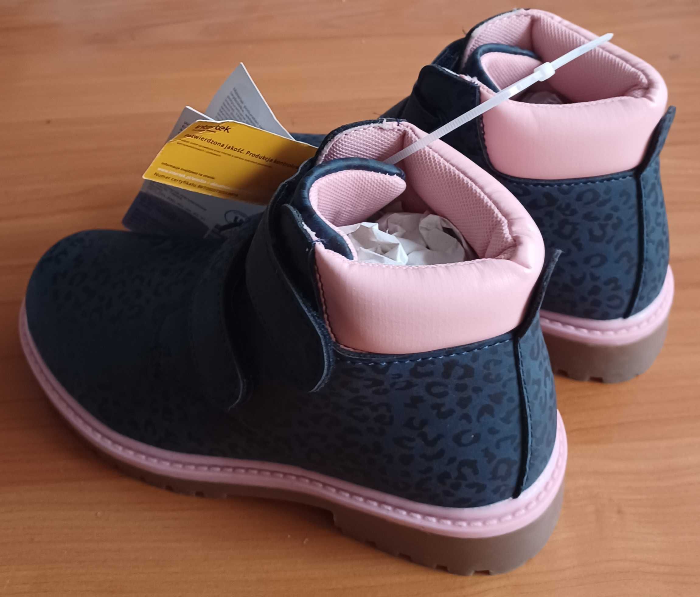 Nowe Buty kozaczki botki dziewczęce Young Style jesień wiosna 32