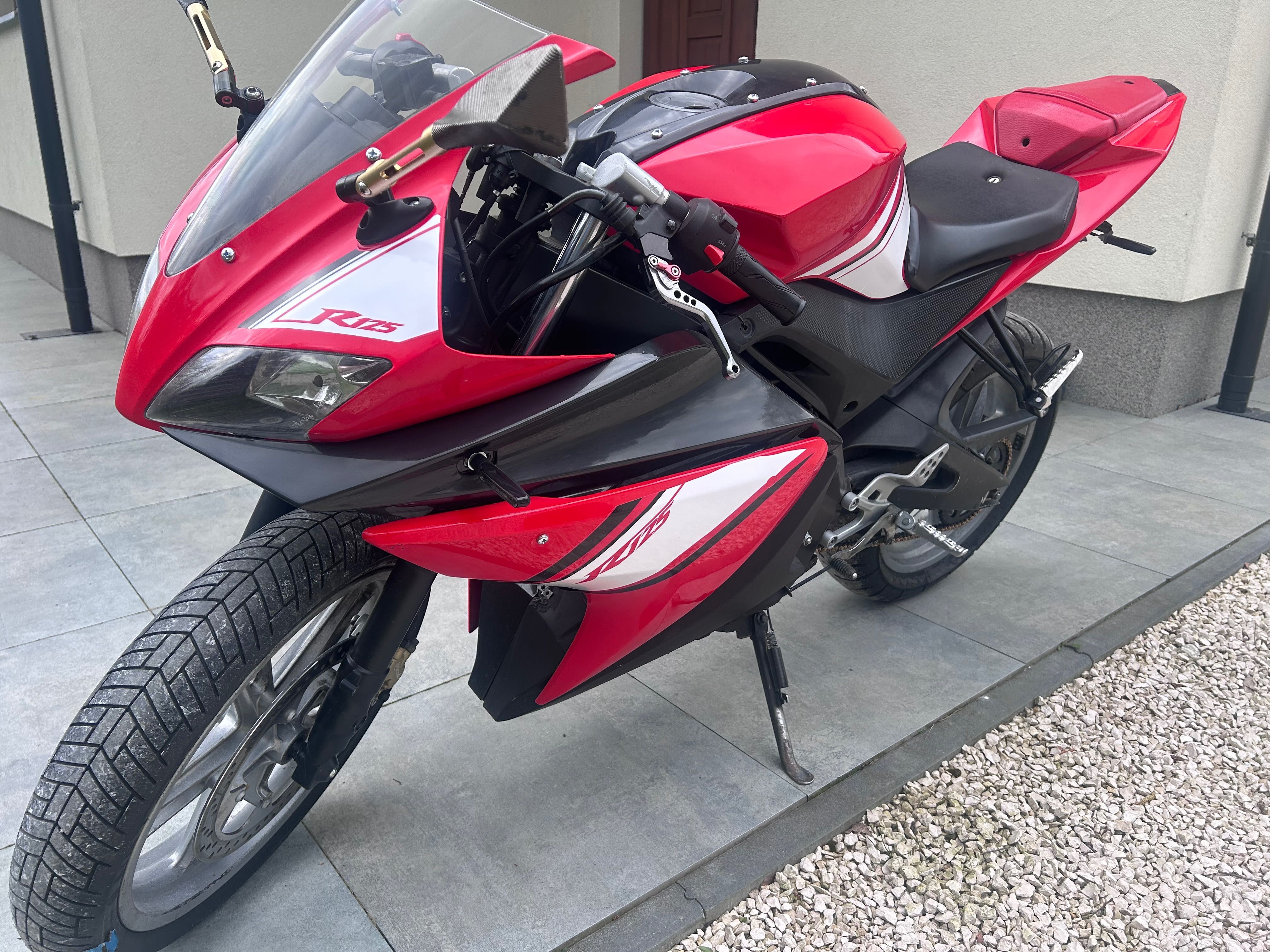 YAMAHA R125 przyszykowany  na wiosnny sezon