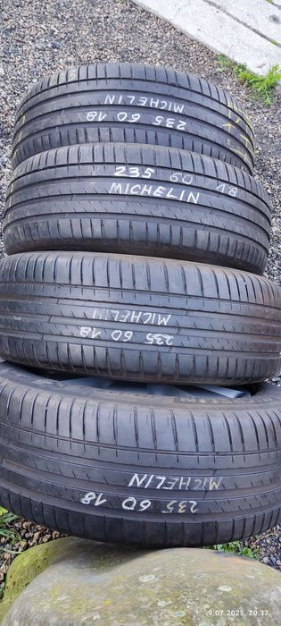 Felgi alu oryg 5x130 Q7 Touareg Cayenne z oponami lato 235/60 R18 4szt