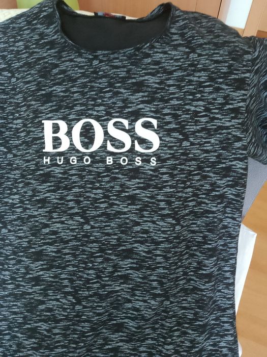 Bluzka HUGO BOSS szara L wloska