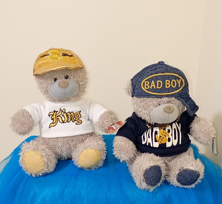 King i Bad Boy 2 nowe misie 20 cm