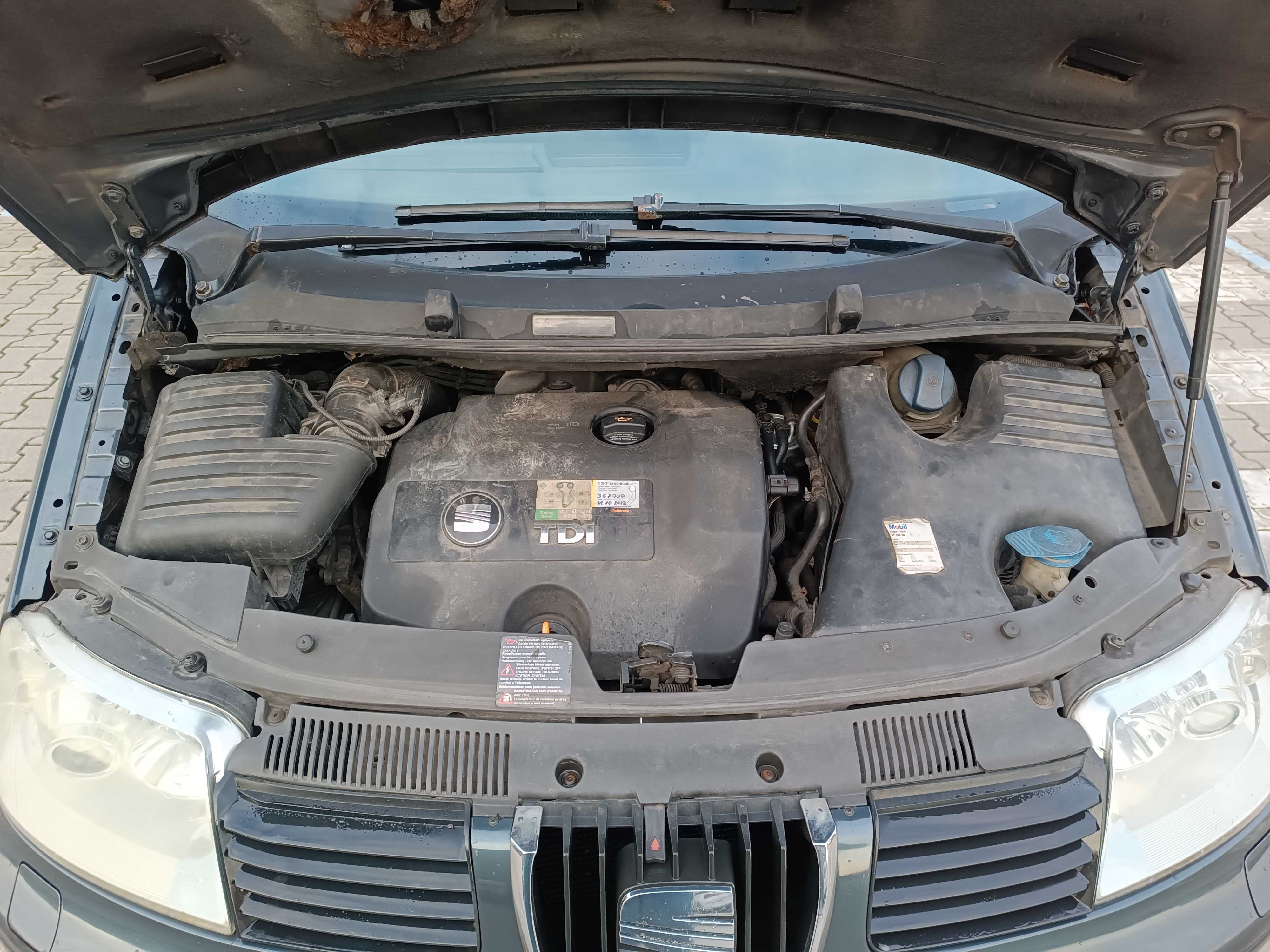 Seat Alhambra 1.9 TDI,4x4,4motion,Hak,Webasto,Radio navi,szyberdach