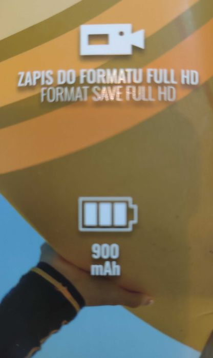 Kamera sportowa Forever. Full HD. Wodoodporna