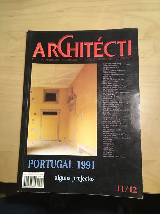 Revistas Architecti (edições 3, 4, 6, 11/12)