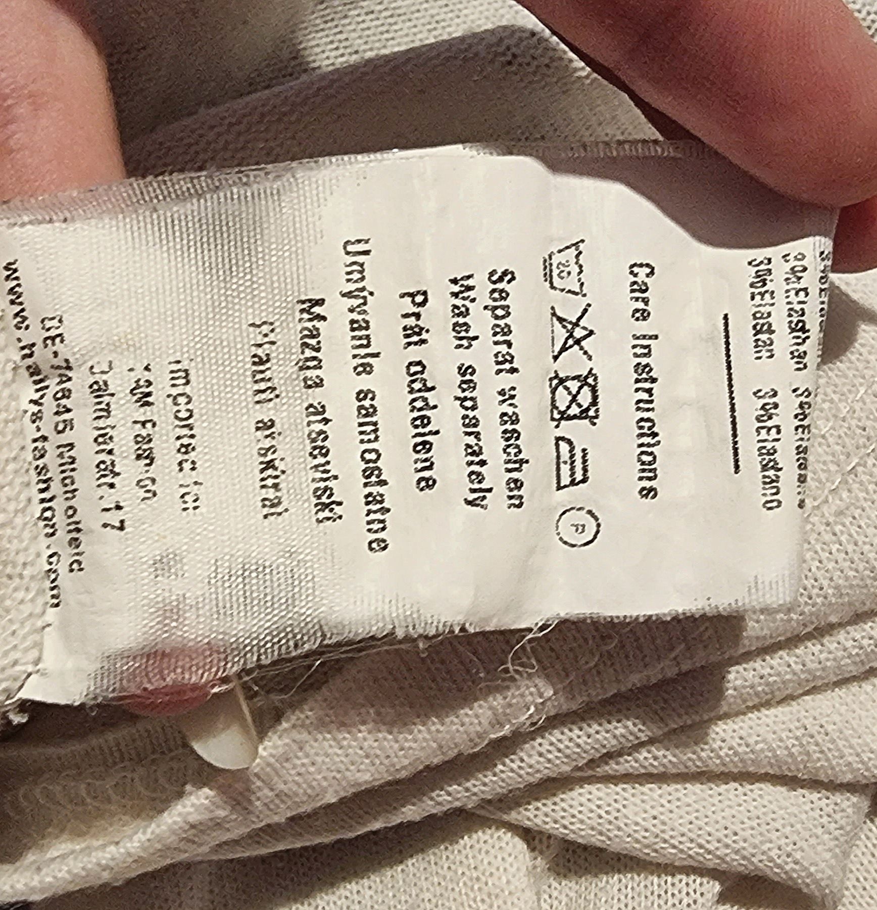 Bluzka w pióra oversize S