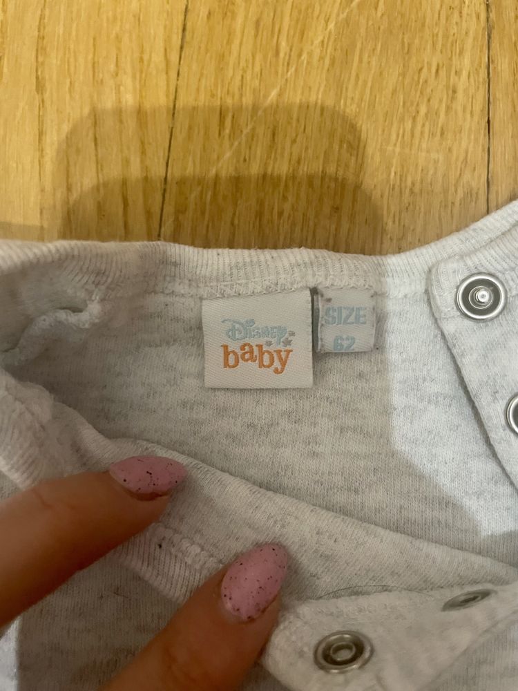 Disney baby pepco rampers myszka miki 62 szary