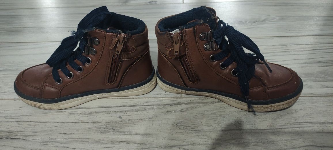 Buty za kostkę, półbuty