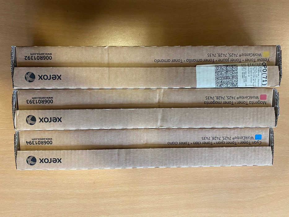 Cartuchos de Impressão - Toner - WorkCentre 7435 - Ciano, Magenta e