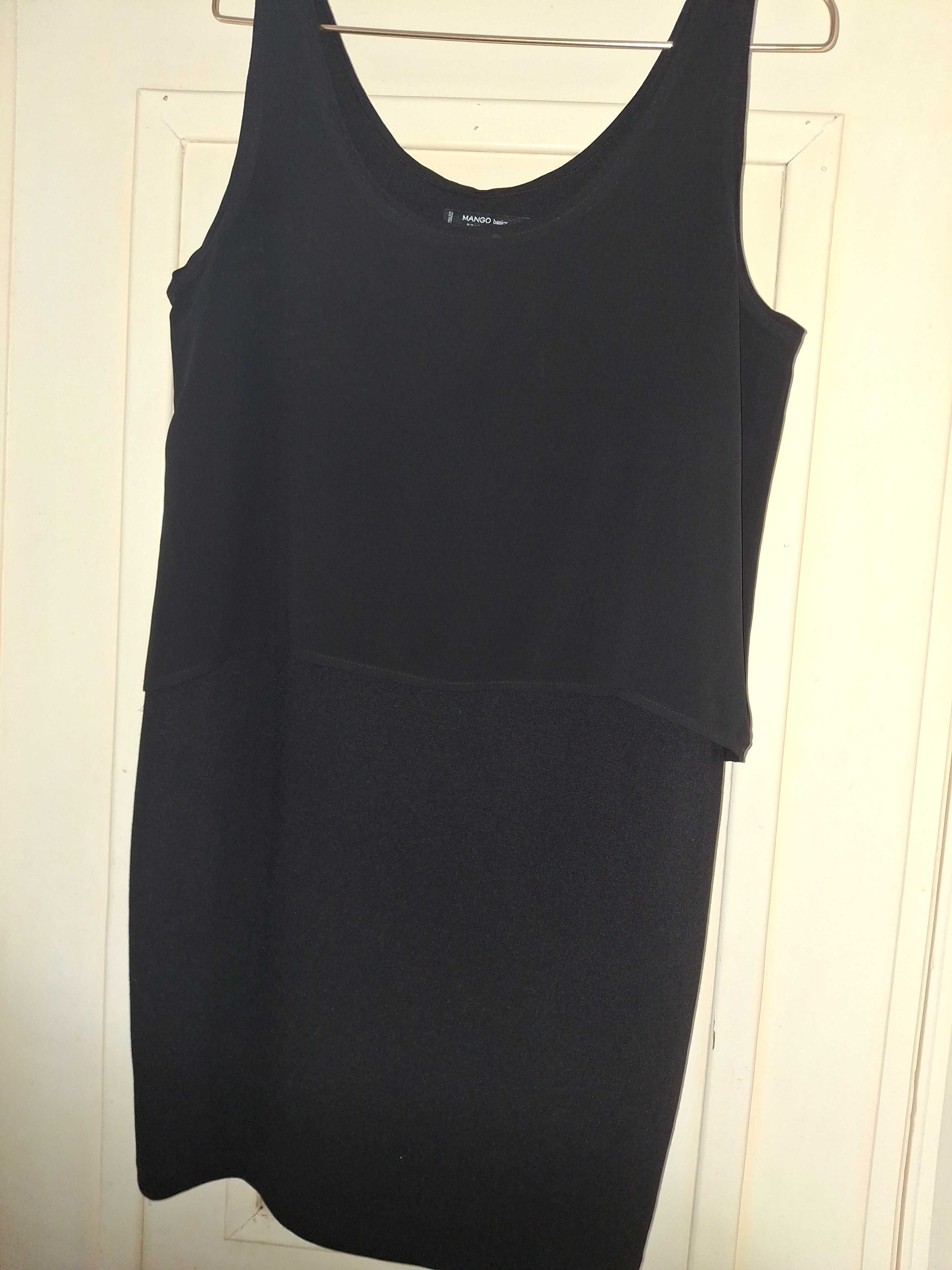 Vestido preto Mango