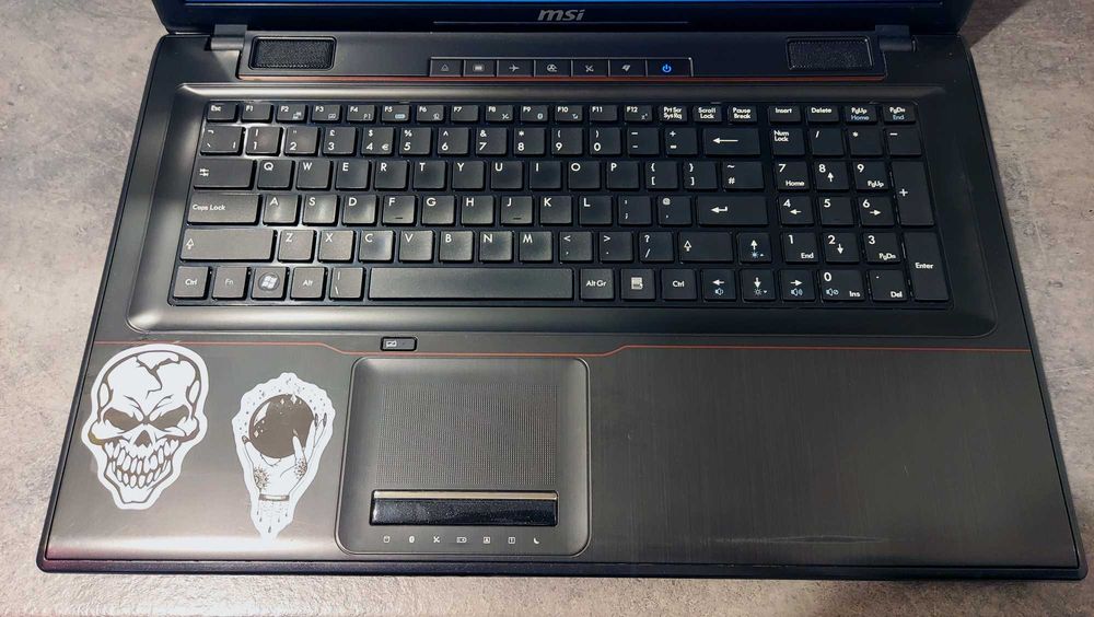 17,3" gamingowy laptop - i7 16GB GTX SSD128GB+500GB CS WoT GTA5