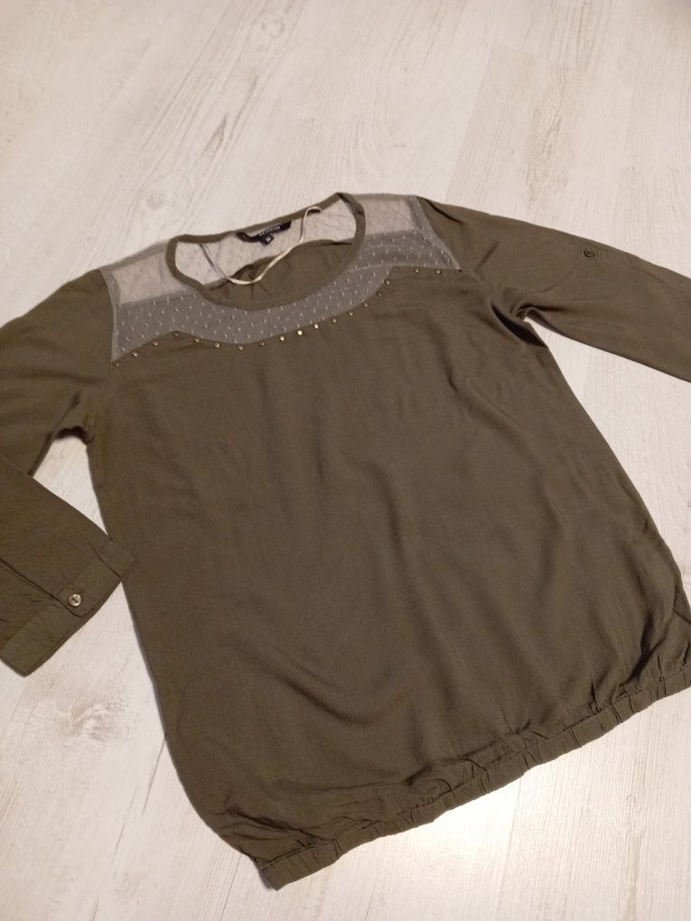 Bluzka letnia khaki S