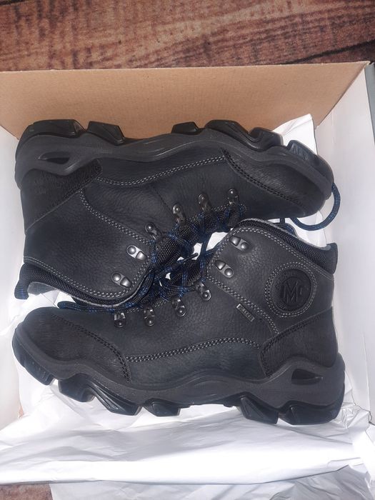 Męskie buty trekkingowe ze skóry naturalnej rozmiar 41