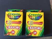 Карандаши восковые Crayola 24 made in USA новые цена за пачку