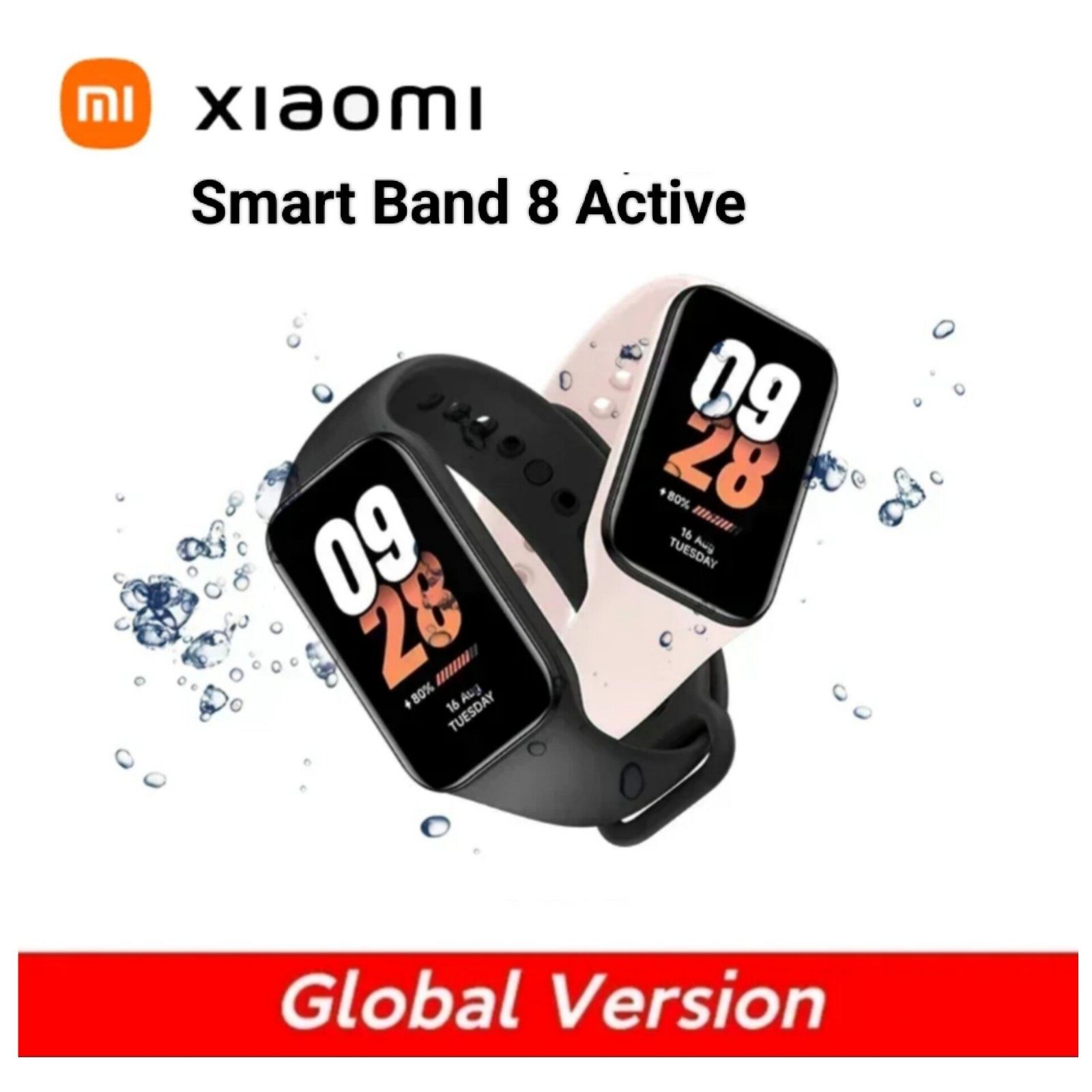 Xiaomi Smart Band 8 Active Global укр мова фітнес трекер