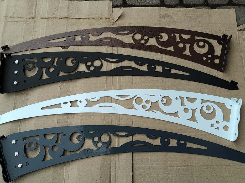 Навіс полікарбонатний захист дизайн двері вікна