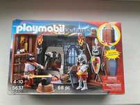 Playmobil 5637 бокс рыцари с оружием, рыцарская кузница