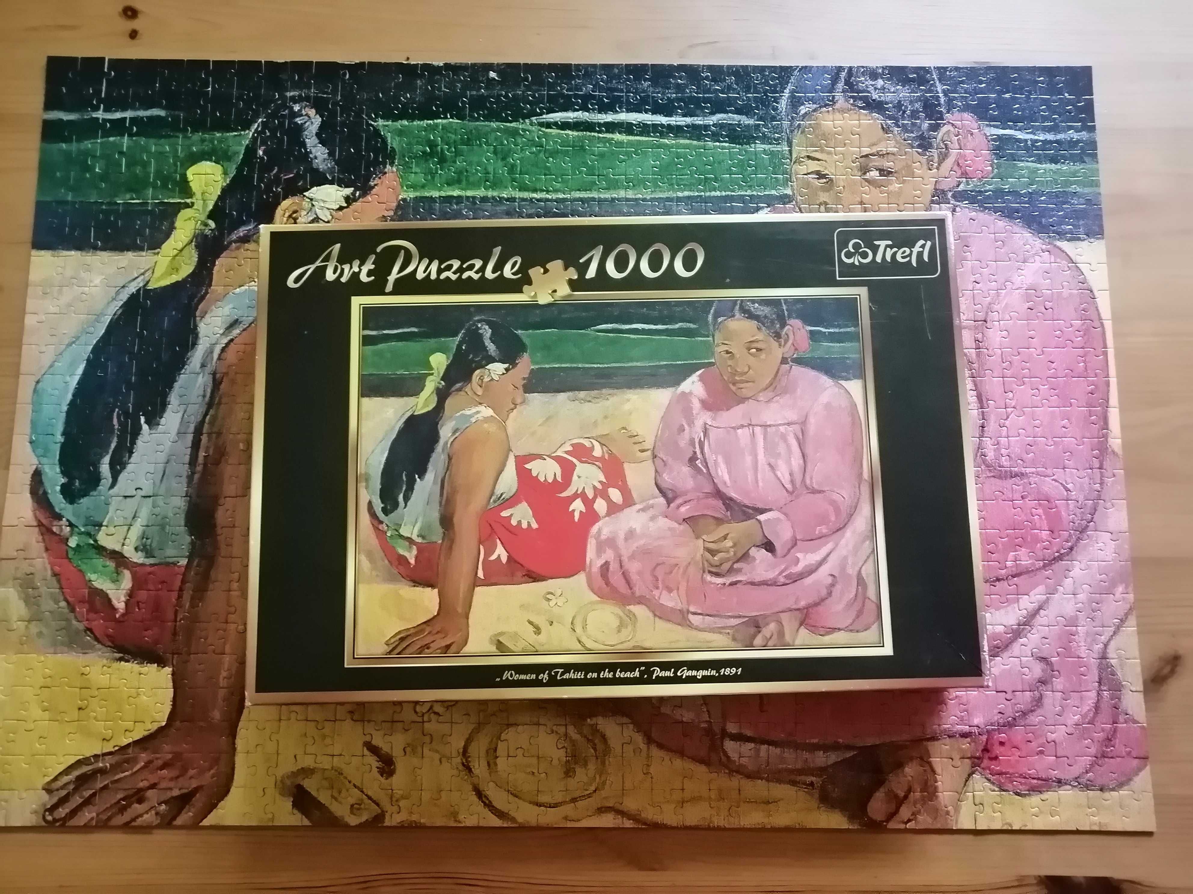 Puzzle trefl art Collection Tahitanskie kobiety na plaży Gauguin