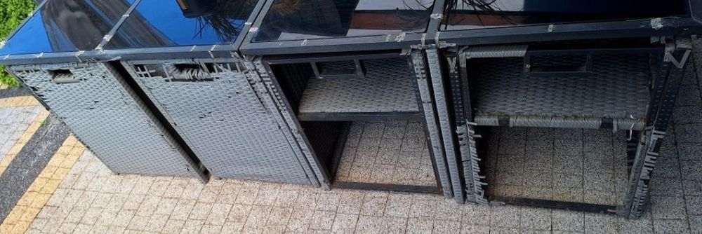 Fotele krzesła ogrodowe 8 sztuk