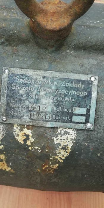 Silnik 3kW - stary, zabytkowy silnik