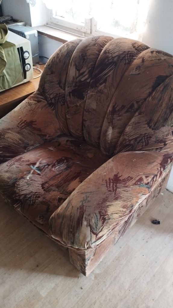 Sofa dwójka i fotel