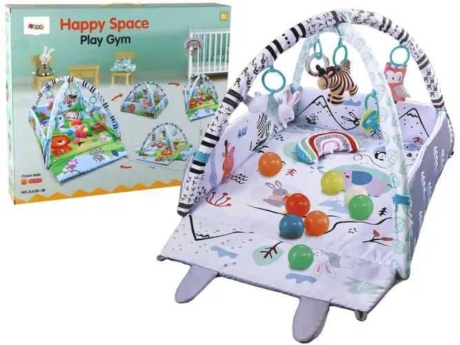 Розвиваючий ігровий кокон Wonder Toy з брязкальцями та м’ячиками