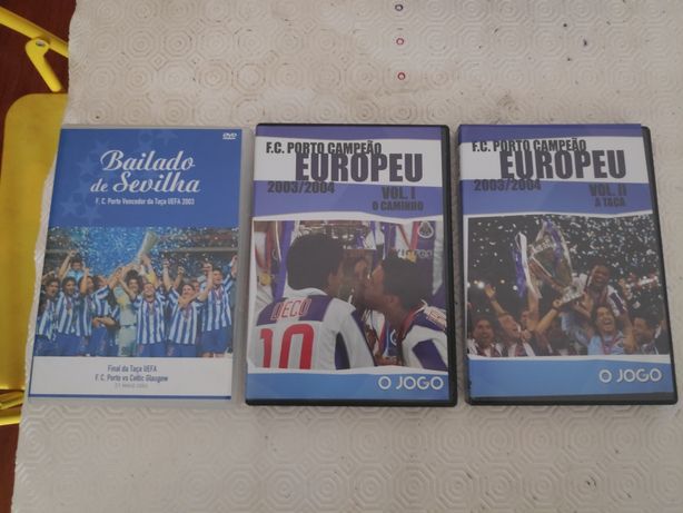 DVDs FCP UEFA e Champions