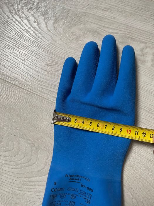 Рукавиці робочі резинові