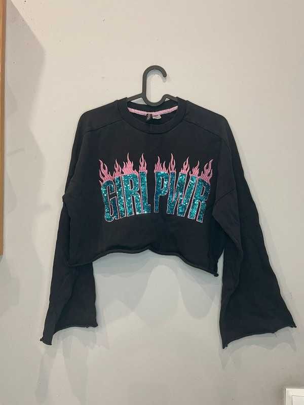 Crop top H&M ROZ. XS
