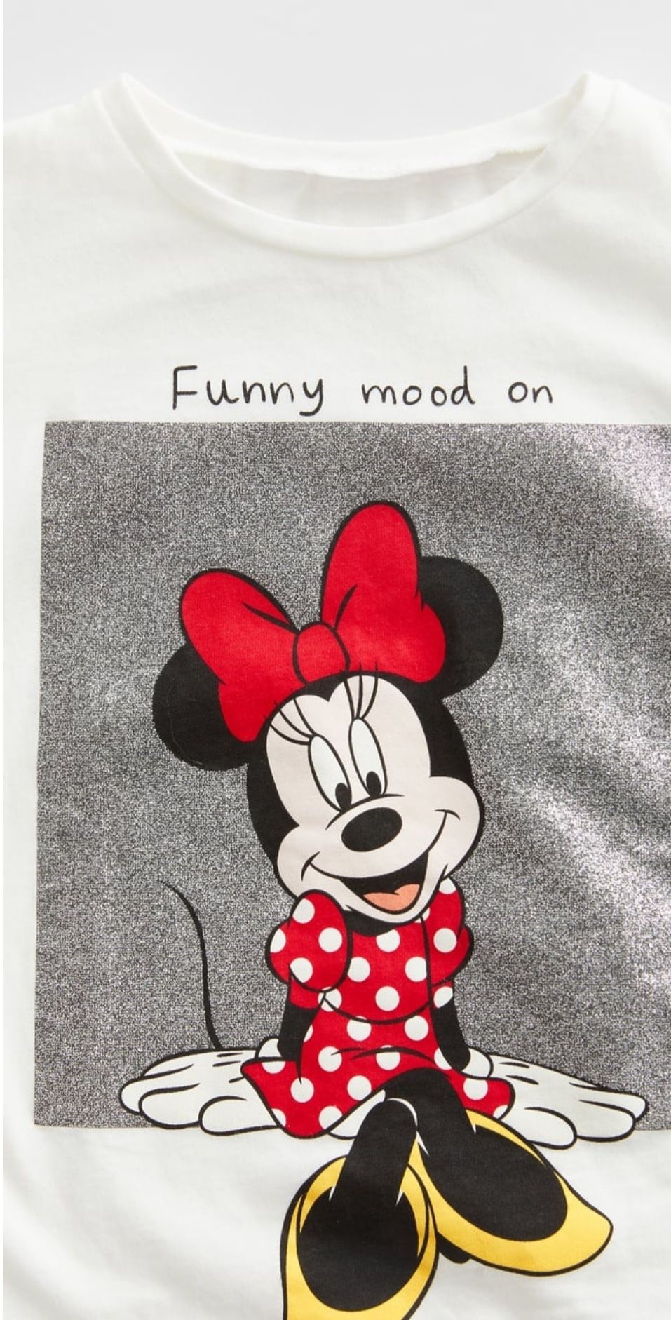 Zara 80 bluzeczka  Minnie Mouse Disney