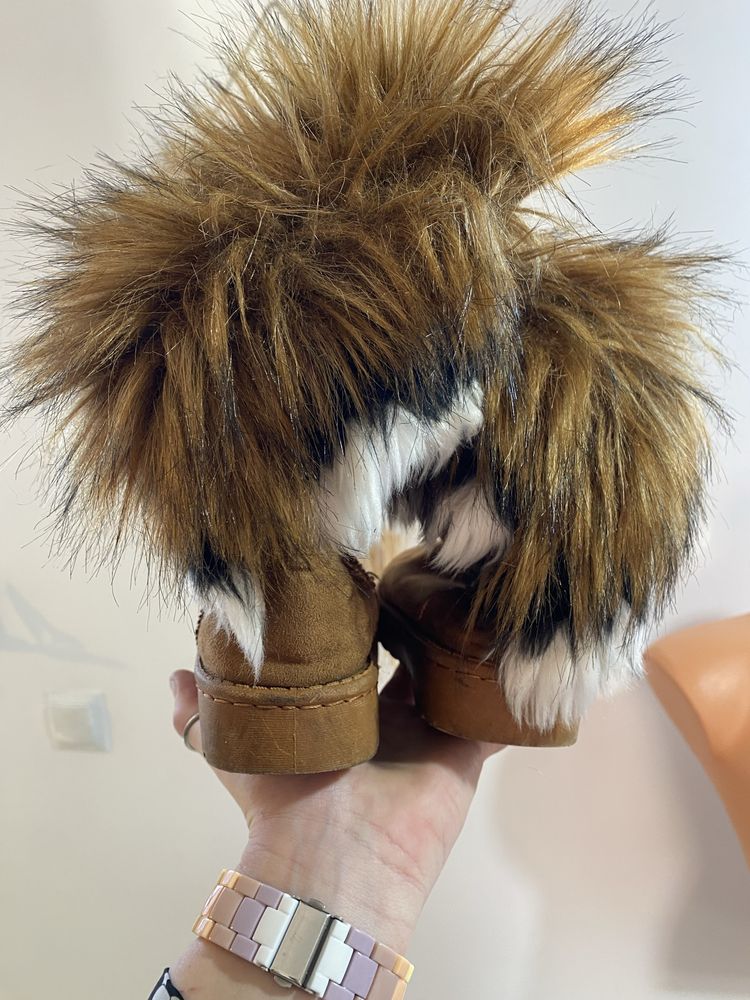 Buty a la emu 28 futerko botki cieple zimowe