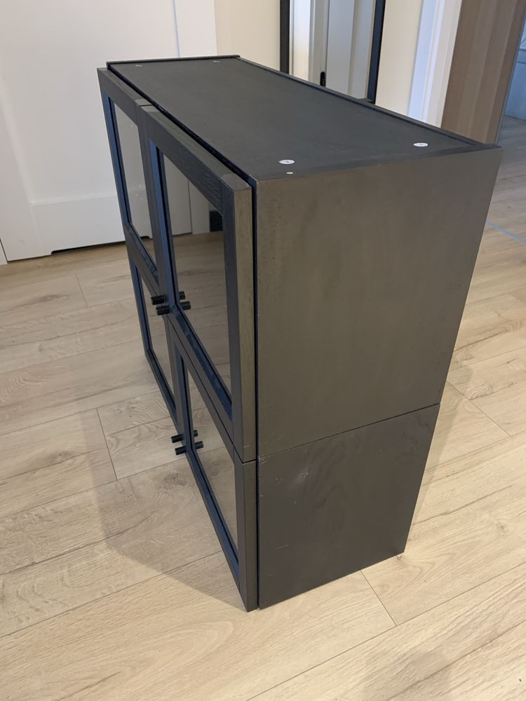 IKEA Billy nadstawka 80 cm, czarny brąz