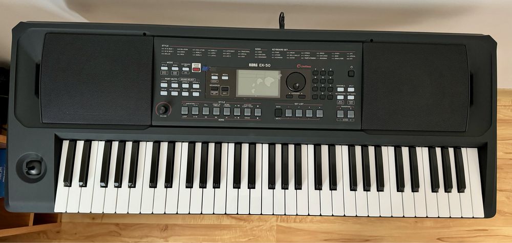 Keyboard Korg EK-50 w wersji Limitless, nówka sztuka, okazja!