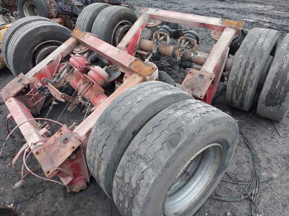 oś saf resor bęben okrągła belka 17,5" naczepa niskopodwozie