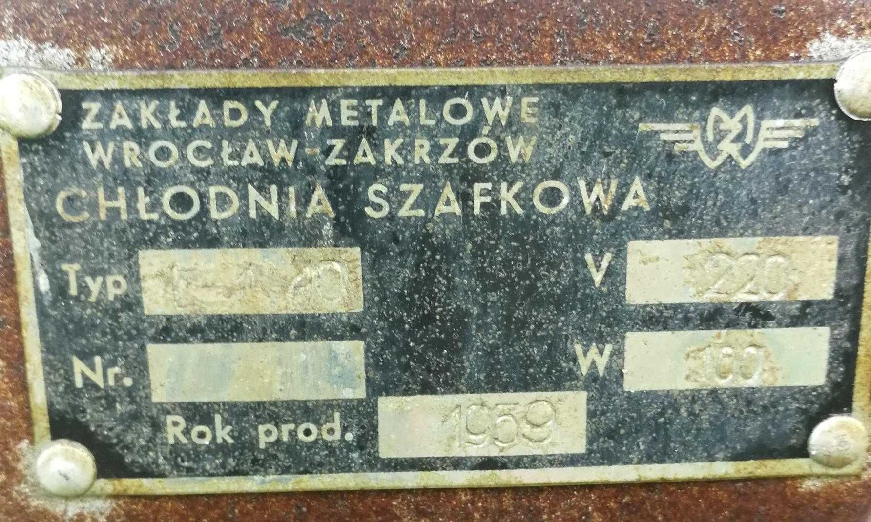 Lodówka z 1959 ROKU !! Stan super, dla fanów staroci