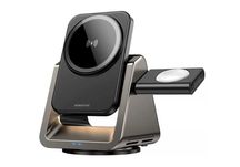 Настольная беспроводная зарядка 3в1 BOROFONE BQ30 для iPhone|watch 15W