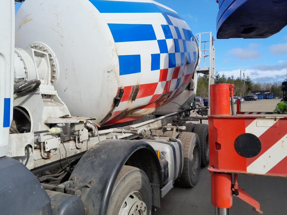 Zabudowa putzmeister gruszka , betonomieszarka