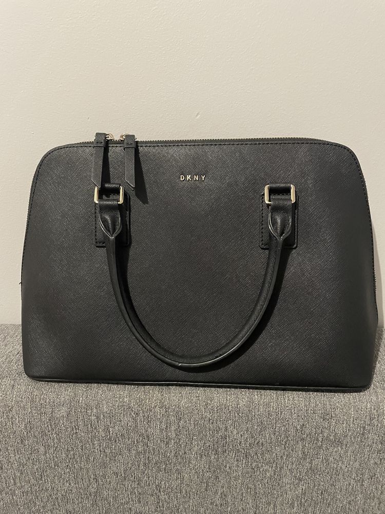 Torebka skórzana DKNY