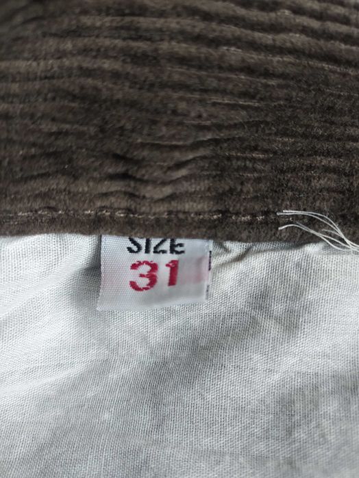 Sztruksy nowe kolor brąz luksusowe 100% bawełna