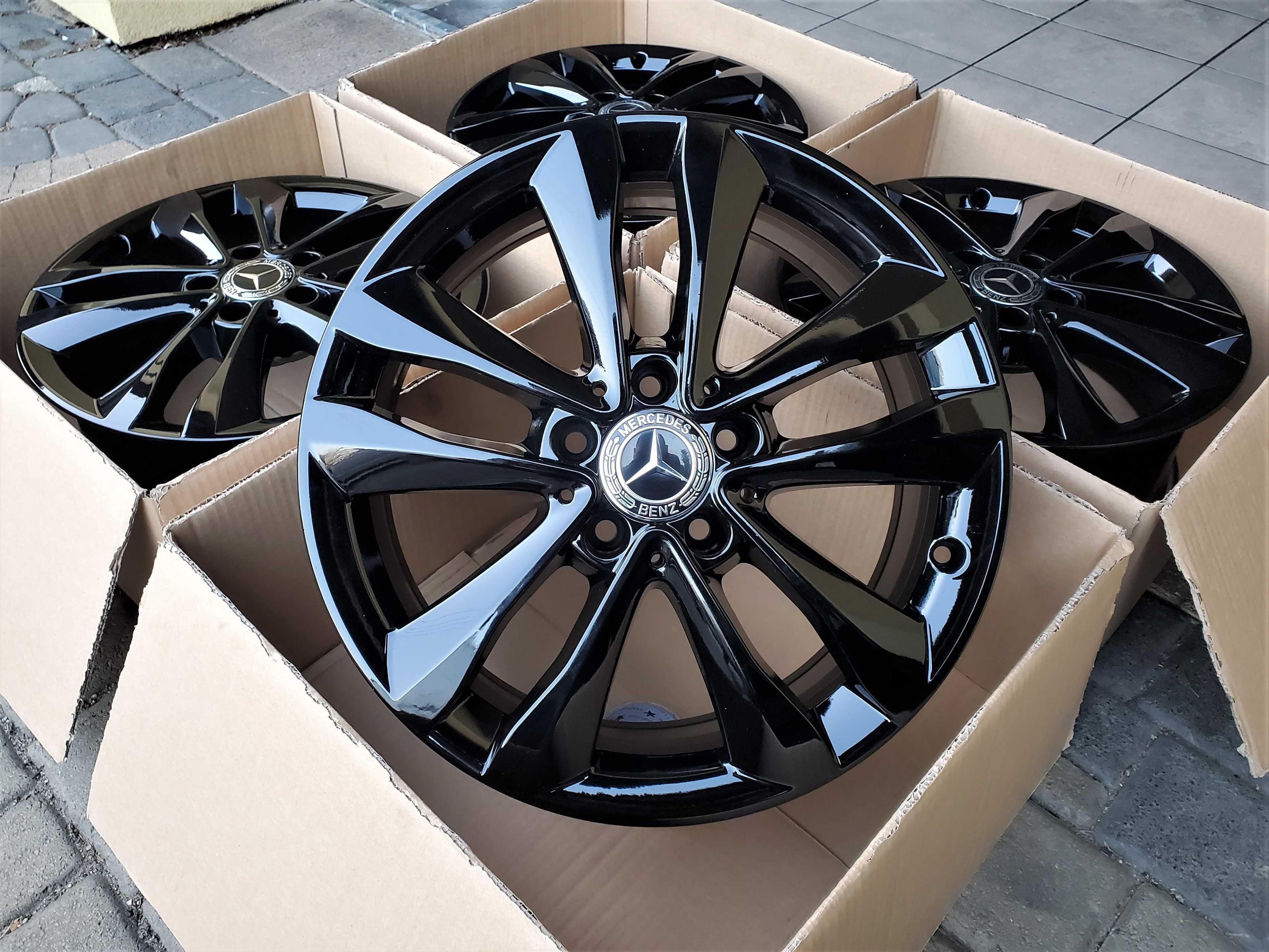 Alufelgi 17 Mercedes Czarne ORG ! A B C CLA GLA Vito Viano 5x112 476#