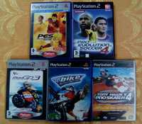 Vários jogos para PlayStation 2