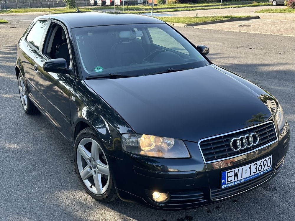 Audi A3 8P 2003r 158.000km przebiegu Bose, Android, jak nowa