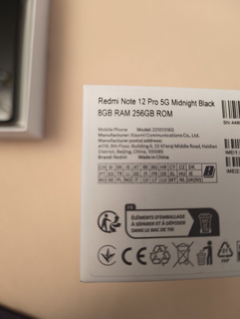 Xiaomi Redmi Note 12 Pro 5g 8/256gb