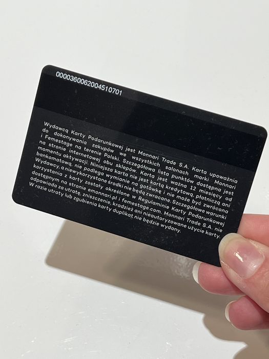 Monnari | karta podarunkowa