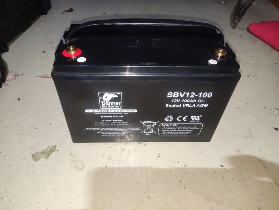 Bateria akumulator Banner AGM 12V 100Ah