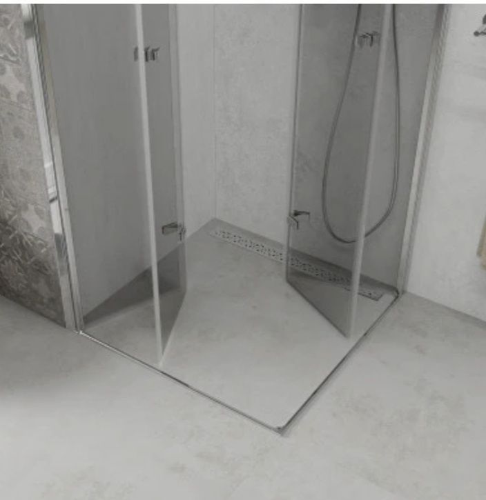 Nowa Kabina prysznicowa, składana 70 X 70 CM, TRANSPARENT, CHROM
