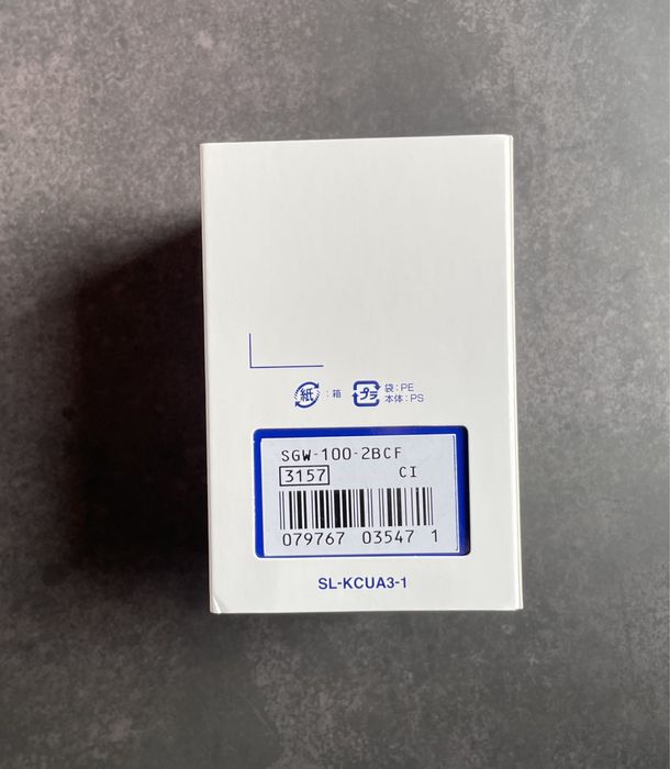 Годинник Casio SGW-100-2B новий оригінал компас термометр протрек